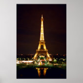 Poster Eiffel Tower in Color (Devant)