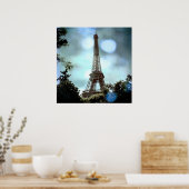 Poster Eiffeltoren (Keuken)