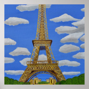 Poster Eiffeltoren