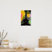 Poster Eiffeltoren (Keuken)