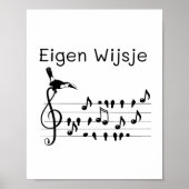 Poster Eigen Wijsje (Devant)