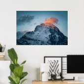 Poster Eiger le matin - Suisse (Bureau à domicile)