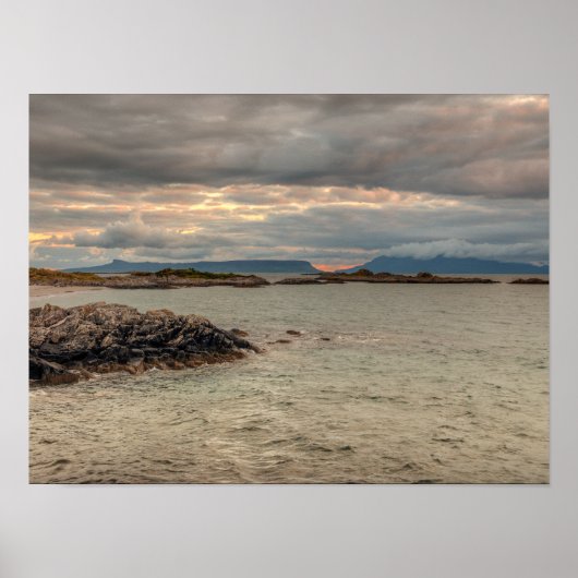 Poster Eigg et rhum (Devant)