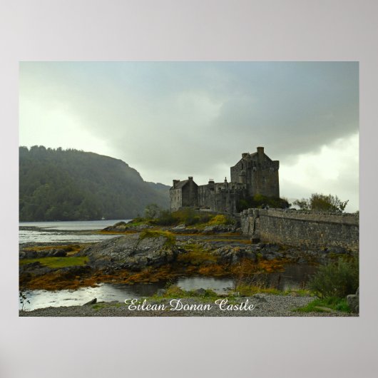 Poster Eilean Donan Castle en Ecosse (Devant)
