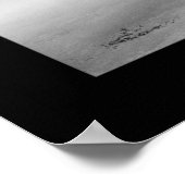 Poster Eilean Donan Castle en Ecosse, (noir et blanc) (Coin)