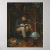 Poster Ein kleiner Bücherwurm (Devant)