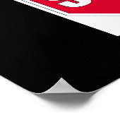 Poster Eindafdruk (Hoek)