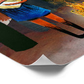 Poster Eine Kleine Foxmusik - Cute Foxes jouent de la mus (Coin)