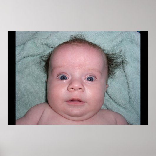 Poster Einstien bébé (Devant)