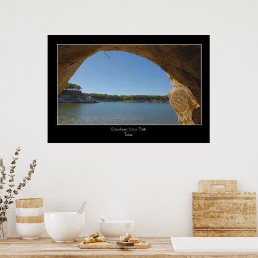 Poster Eisenhower State Park Texas (Cuisine)