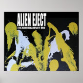 POSTER ÉJECTION DE L'ALIEN (Devant)