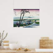 Poster Ejiri dans la province de Suruga (Cuisine)