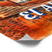 Poster El Albayzín, Grenade, Andalousie, Espagne. (Coin)