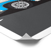 Poster El Camino, 19 po x 19 po (Coin)