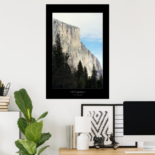 Poster El Capitan (couleur) (Bureau à domicile)