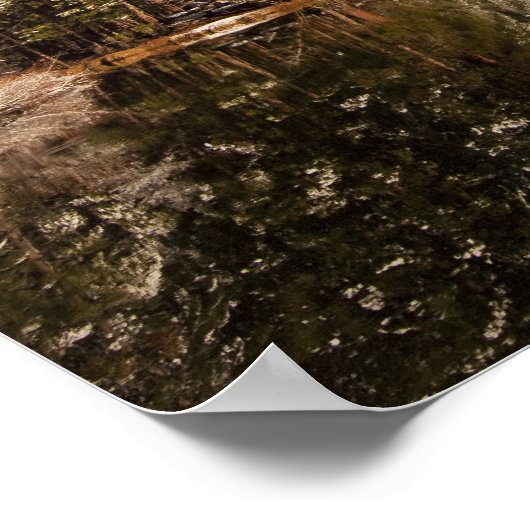 Poster El Capitan réfléchit dans la rivière Merced à (Coin)