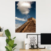 Poster El Castillo À Chichen Itza (Bureau à domicile)