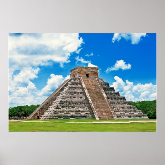 Poster El Castillo à Chichen-Itza (Devant)