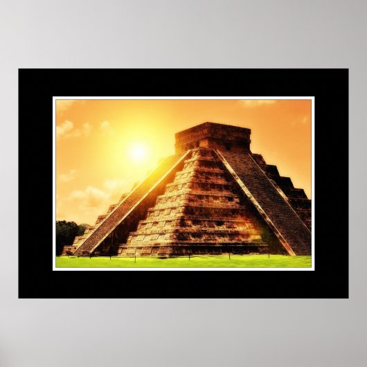 Poster El Castillo - Chichen Itza (Devant)