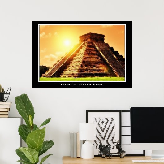 POSTER EL CASTILLO PYRAMID (Bureau à domicile)