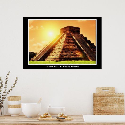 POSTER EL CASTILLO PYRAMID (Cuisine)