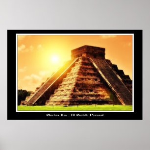 POSTER EL CASTILLO PYRAMID