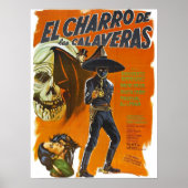 Poster El Charro De Las Calaveras (Devant)