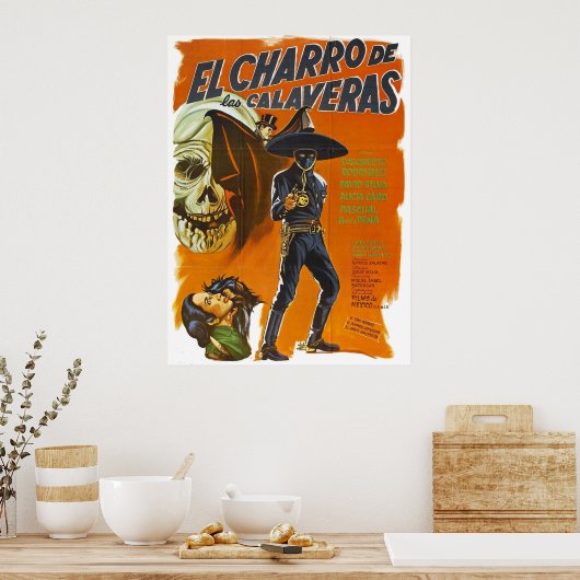 Poster El Charro De Las Calaveras (Cuisine)