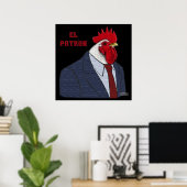 Poster El Gallo Patron (Bureau à domicile)