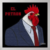 Poster El Gallo Patron (Devant)
