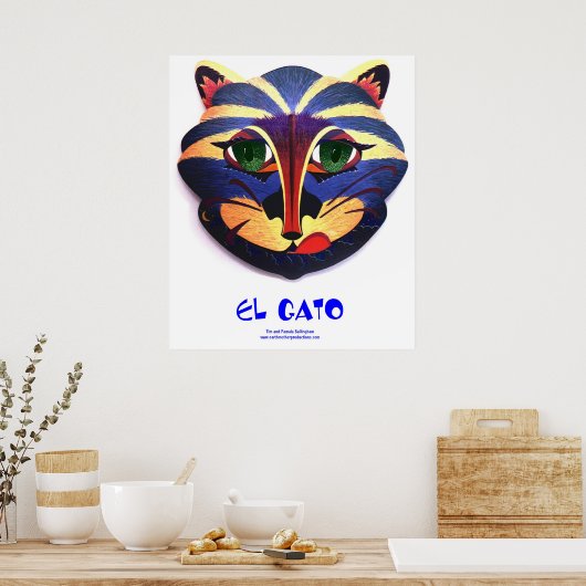 POSTER EL GATO (Cuisine)