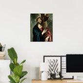 Poster El Greco - Christ Portant La Croix (Bureau à domicile)