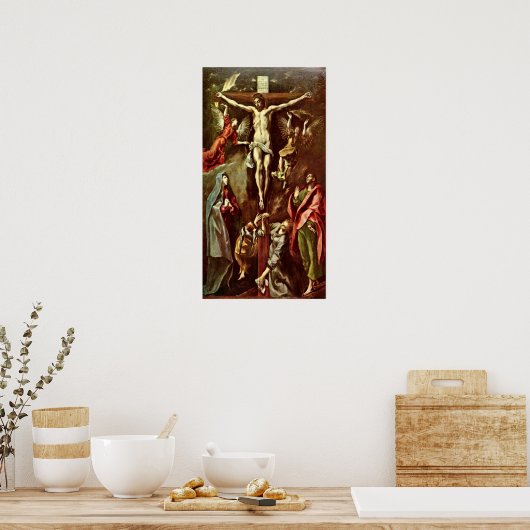 Poster El Greco - Christ sur la croix (Cuisine)