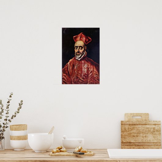 Poster El Greco - Don Fernando Nino de Guevara (Cuisine)
