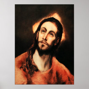 Poster El Greco Jesus Christ