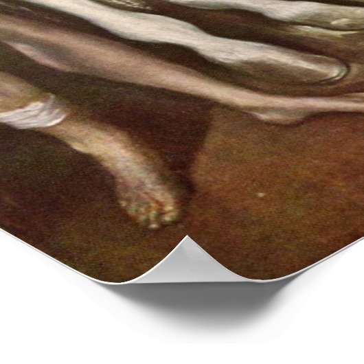 Poster El Greco - Saint Martin et le mendiant (Coin)