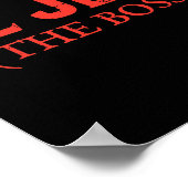 Poster El Jefe Le Boss Funny Cinco De Mayo Fiesta Mexica (Coin)