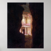 Poster El Khasne, Petra par l'église Frederic Edwin (Devant)