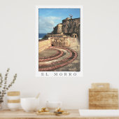 poster EL MORRO Porto Rico (Cuisine)