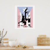 Poster El Morro, Porto Rico w (Cuisine)