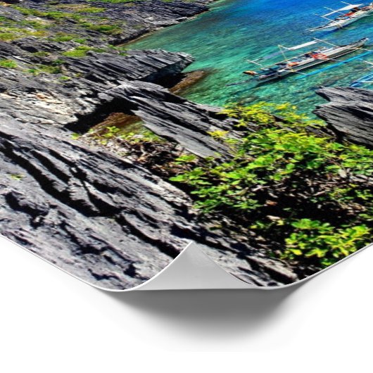 Poster El Nido à Palawan (Coin)