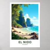 Poster El Nido Palawan (Devant)