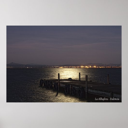 Poster El Palmar Valencia España Albufera (Devant)