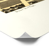 Poster El Paso, IL Carte panoramique - 1869 (Coin)