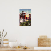 Poster El Paso, Texas Downtown 1940 (Cuisine)