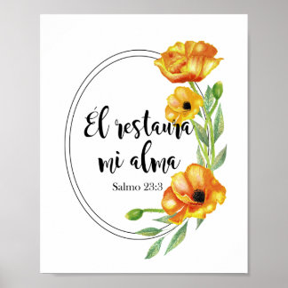 Poster El restaura mi alma Póster