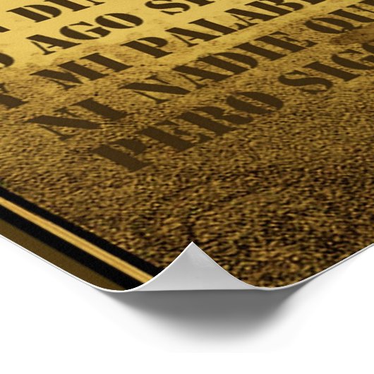 Poster El Rey (Coin)