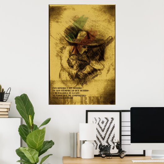 Poster El Rey (Bureau à domicile)