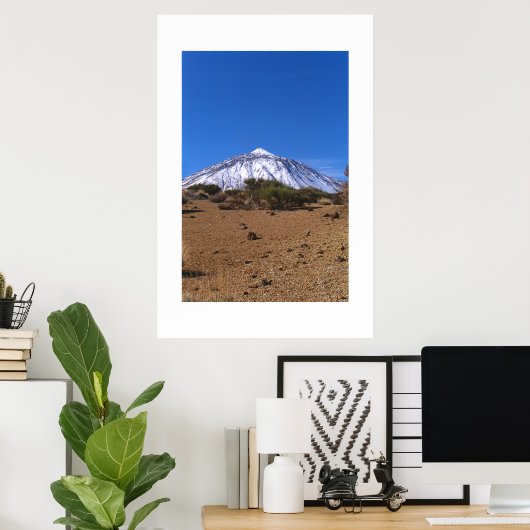 Poster El Teide (Bureau à domicile)