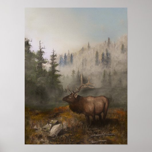 Poster élan 12x16 (Devant)